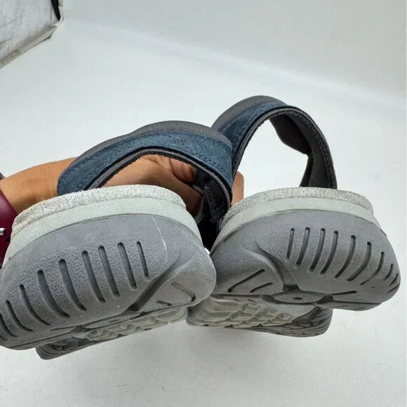 Dr. Scholls Women's Adelle Sandals Size 10M Navy Suede Comfort Casual Strappy - Picture 12 of 12